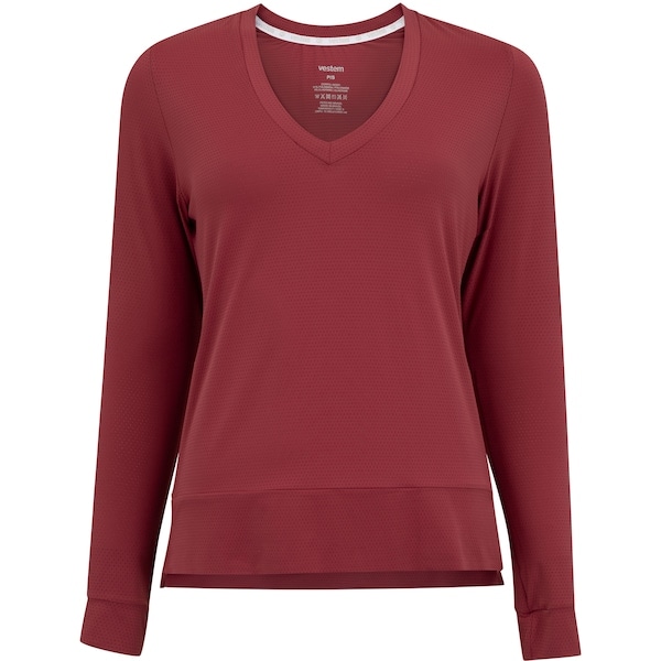 Imagem principal Camiseta Feminina Vestem Manga Longa Nassau Vestem VERMELHO