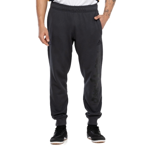 Imagem principal Calça do Real Madrid adidas Masculina Caligraphy Adidas CINZA ESCURO