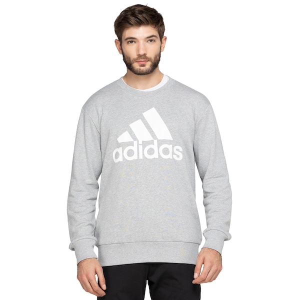 Imagem principal Blusão Masculino adidas Logo Adidas CINZA