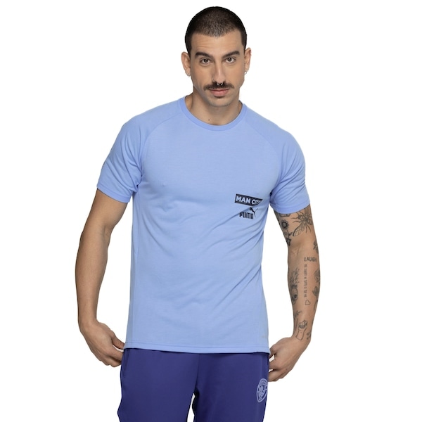 Imagem principal Camiseta Manchester City 23 Masculina Puma AZUL