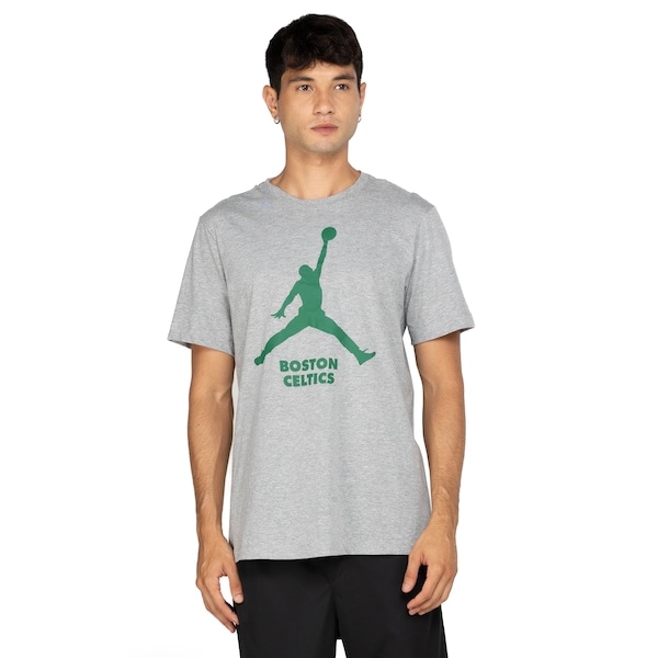 Imagem principal Camiseta do Boston Celtics Jordan Nike NBA - Masculina Nike CINZA MESCLA