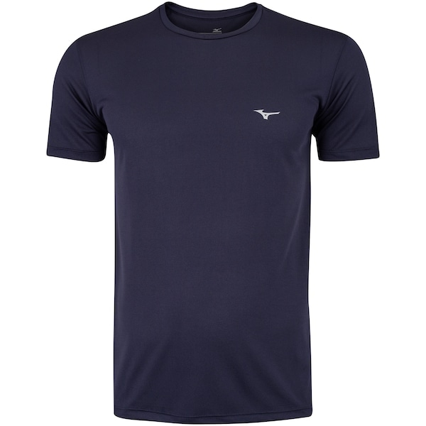 Imagem principal Camiseta Masculina Mizuno Manga Curta Nirvana New Mizuno AZUL ESCURO/PRATA