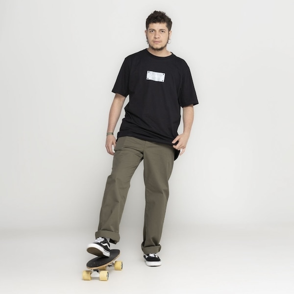 Imagem principal Camiseta Huf Manga Curta Hardware HUF PRETO