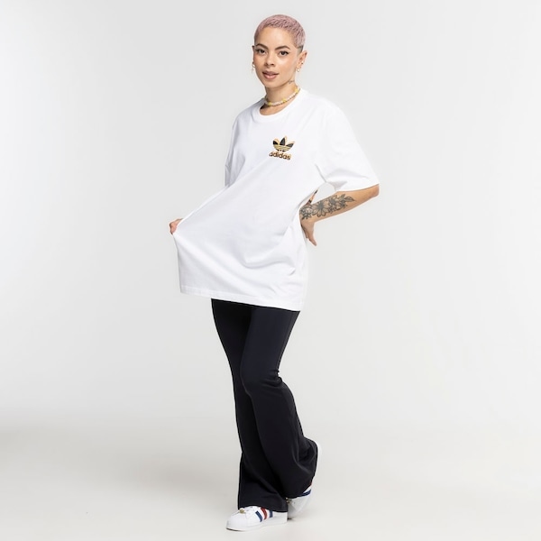 Imagem principal Camiseta adidas Originals Manga Curta TS Fire Adidas BRANCO