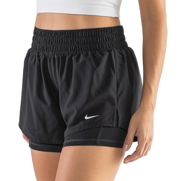 Imagem principal Short Feminino Nike Dri-Fit One MR 3IN 2N1 Nike PRETO