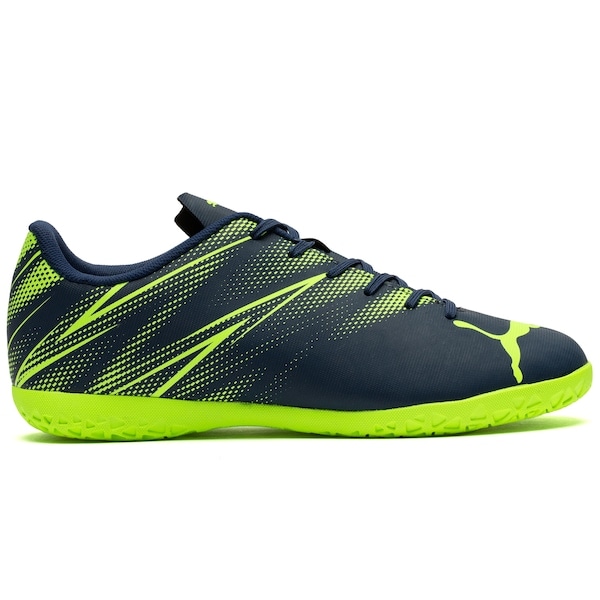 Imagem principal Chuteira Futsal Puma Attacanto Adulto Puma AZUL ESC/VERDE