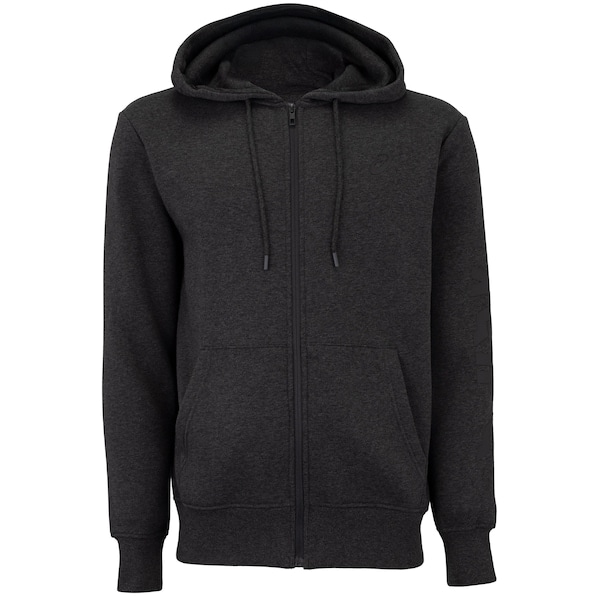 Imagem principal Jaqueta Masculina ASICS com Capuz Moletom Canguru com Fleece ASICS CINZA MESCLA