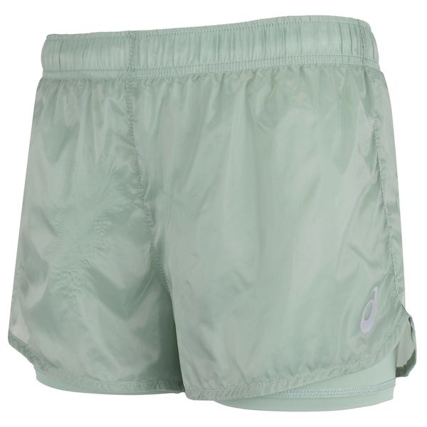 Imagem principal Short Feminino ASICS Leve Duplo ASICS VERDE CLARO