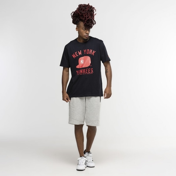 Imagem principal Camiseta do New York Yankees New Era NBA Building new era PRETO