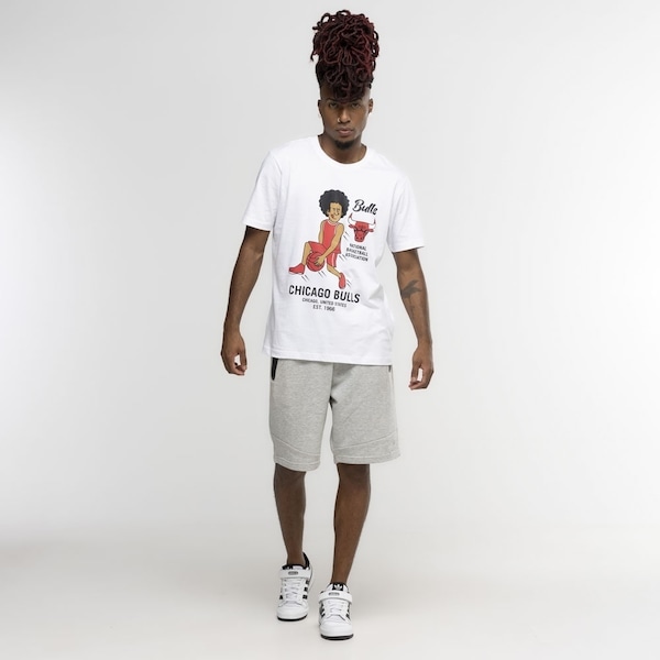 Imagem principal Camiseta do Chicago Bulls New Era NBA Building new era BRANCO