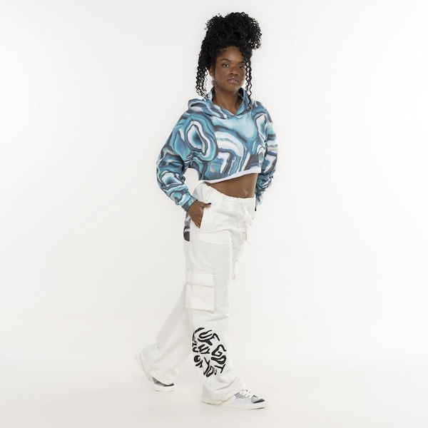 Imagem principal MOLETOM CROPPED JADE JADE PRECIOUS JADE JADE AZUL