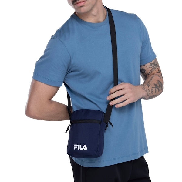Imagem principal Bolsa Fila Lateral Prime Pocket Fila AZUL ESC/BRANCO