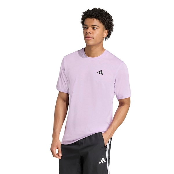 Imagem principal Camiseta Masculina adidas Manga Curta Essentials FeelReady Adidas ROXO CLARO/PRETO
