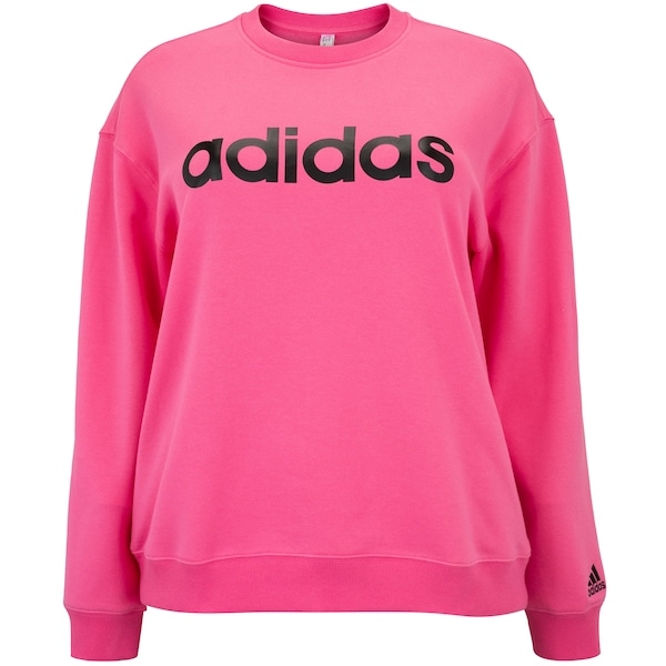 Imagem principal Blusão Feminino adidas Logo Linear Adidas ROSA/PRETO