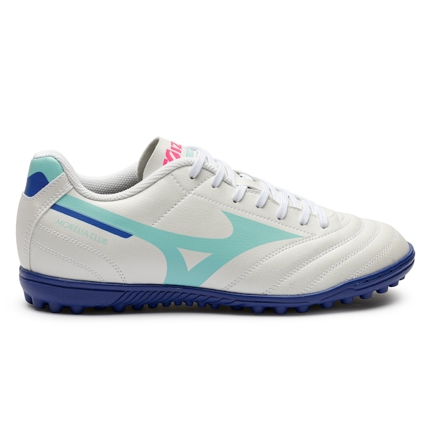 Imagem principal Chuteira Society Mizuno Morelia Club AS Adulto Mizuno BRANCO/AZUL CLA