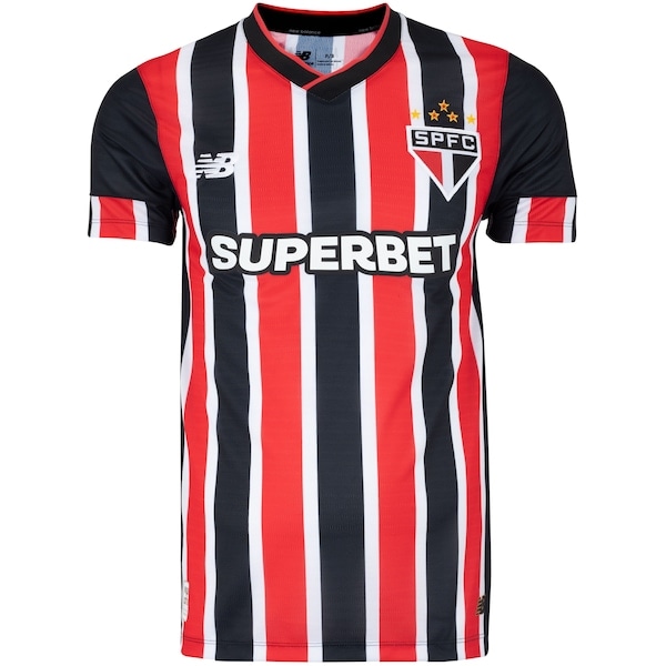 Imagem principal Camisa do São Paulo II 24 New Balance Masculina Torcedor New Balance VERMELHO/BRANCO