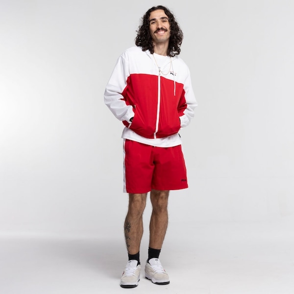 Imagem principal Jaqueta Fila com Capuz DNA Biella Fila VERMELHO/BRANCO