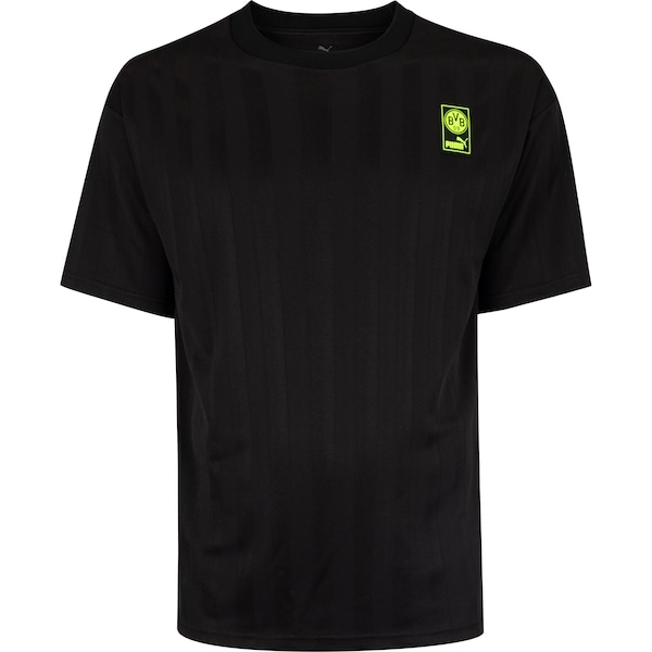 Imagem principal Camiseta Borussia Dortmund Puma Masculina Football Energy Jersey Puma PRETO