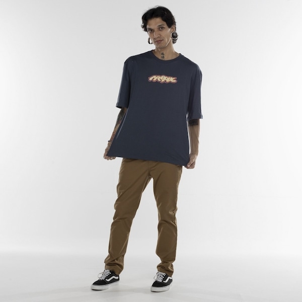 Imagem principal Camiseta Approve Manga Curta Over Blur Dog Approve CINZA