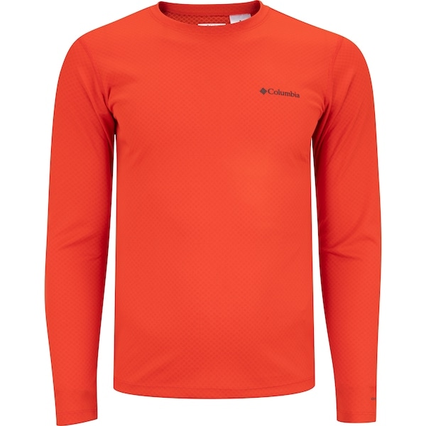 Imagem principal Camiseta Masculina Columbia Manga Longa Zero Rules Sleeve Columbia VERMELHO