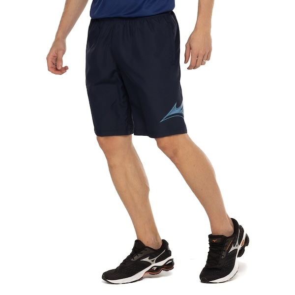 Imagem principal Bermuda Masculina Mizuno Run Bird Mizuno AZUL ESC/AZUL
