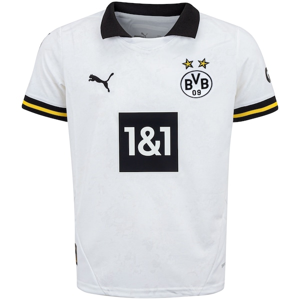Imagem principal Camisa Polo do Borussia Dortmund III 24/25 Puma Infantil Torcedor Puma BRANCO