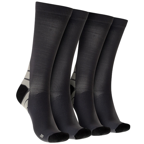 Imagem principal Kit 2 pares de Meias Nord Cano Longo Trilha Tamanho 34-38 Adulto Nord Outdoor CINZA ESC/CINZA CLA