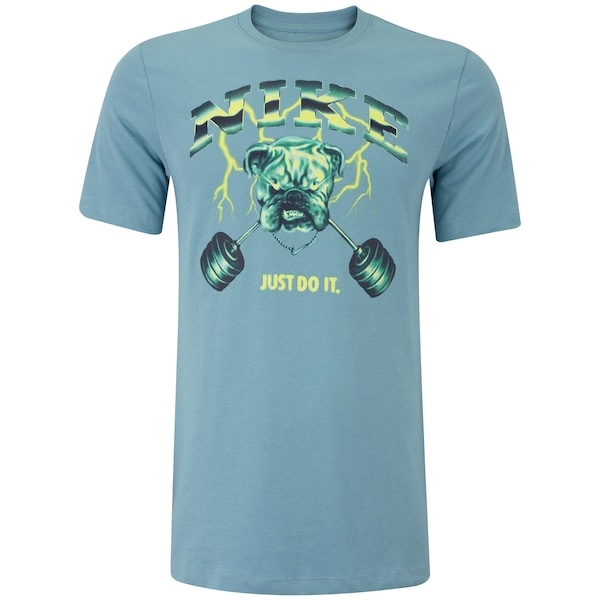 Imagem principal Camiseta Masculina Nike Manga Curta Tee Gym Nike AZUL CLARO