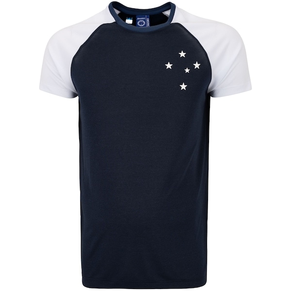 Imagem principal Camiseta do Cruzeiro Braziline Masculina Honra braziline AZUL ESC/BRANCO