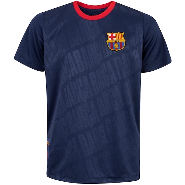 Imagem principal Camiseta do Barcelona infantil Dry Barcelona AZUL ESCURO