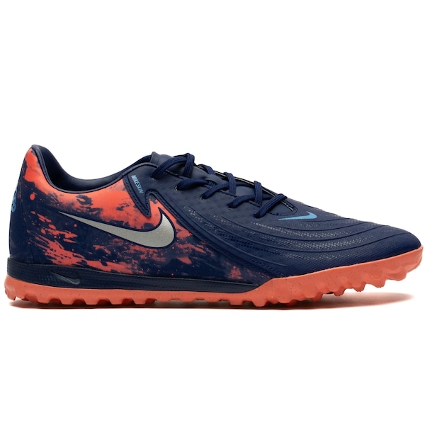 Imagem principal Chuteira Society Nike Phantom GX II Academy Erling Haaland Force9 Adulto Nike AZUL ESC/LARANJA