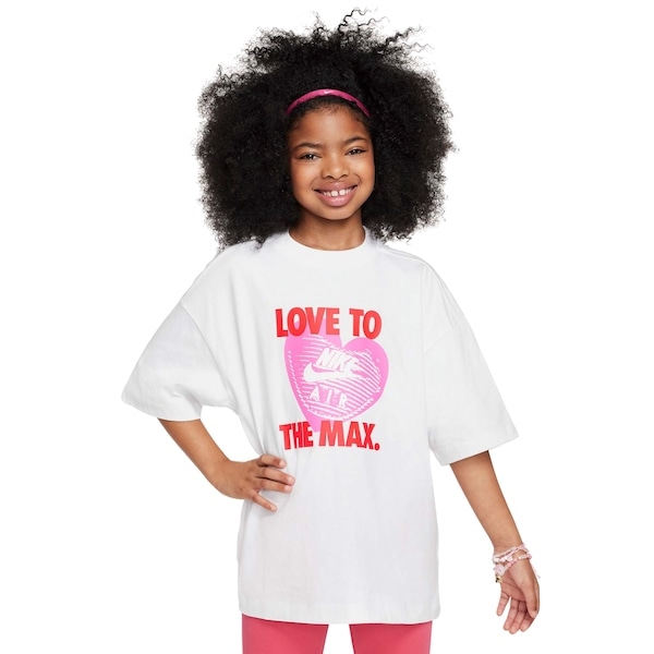 Imagem principal Camiseta Nike Sportswear Heart Infantil Nike BRANCO