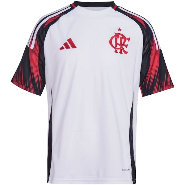 Imagem principal Camisa do Flamengo II 25/26 Torcedor adidas Juvenil Adidas BRANCO