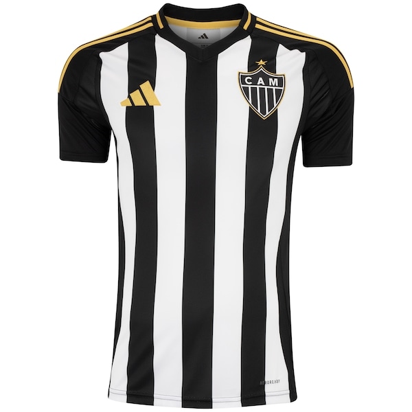 Imagem principal Camisa do Atlético-MG I 25 adidas Masculina Torcedor. Adidas PRETO