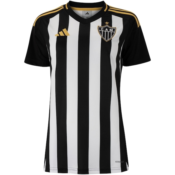 Imagem principal Camisa do Atlético-MG I 25 adidas Feminina Torcedora Adidas PRETO