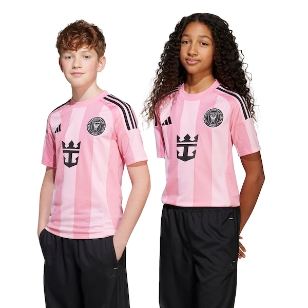 Imagem principal Camisa do Inter de Miami I 25 adidas Infantil Torcedor Adidas ROSA CLARO