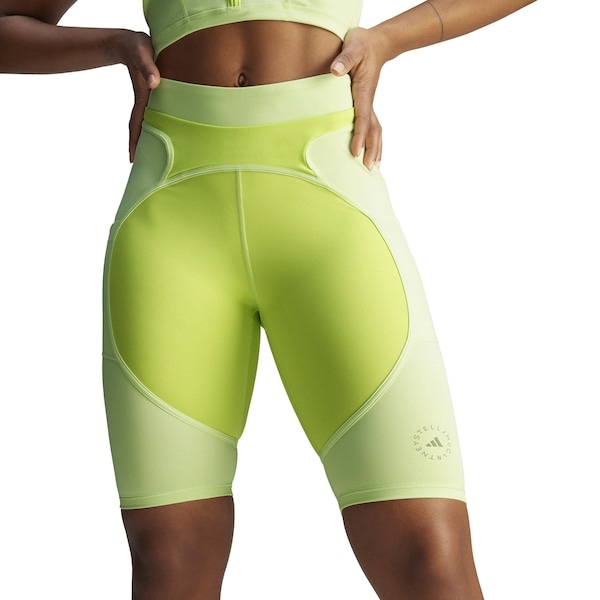 Imagem principal Bermuda Biker Feminina adidas by Stella McCartney Adidas VERDE CLARO