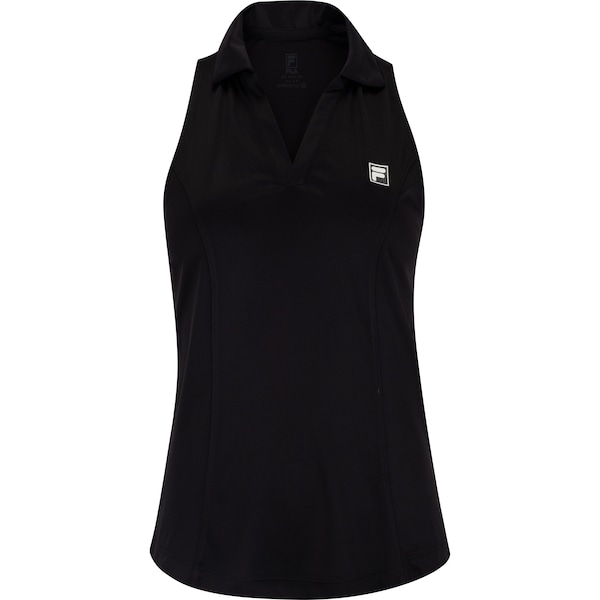 Imagem principal Camiseta Feminina Fila Regata Polo Tennis Basic Fila PRETO