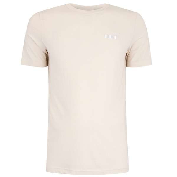 Imagem principal Camiseta Básica Masculina Puma Logo Pequena Puma CINZA ESCURO/BRANCO