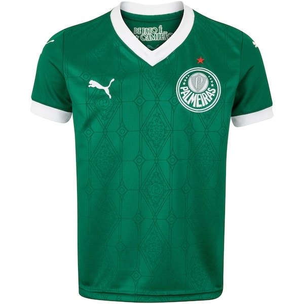 Imagem principal Camisa do Palmeiras I 25 Puma Infantil Torcedor Puma VERDE