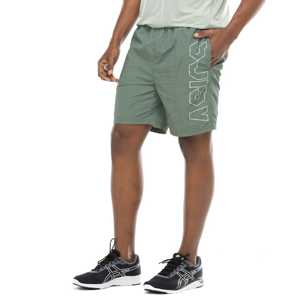 Imagem principal Bermuda ASICS Libélula Logo Masculina ASICS VERDE