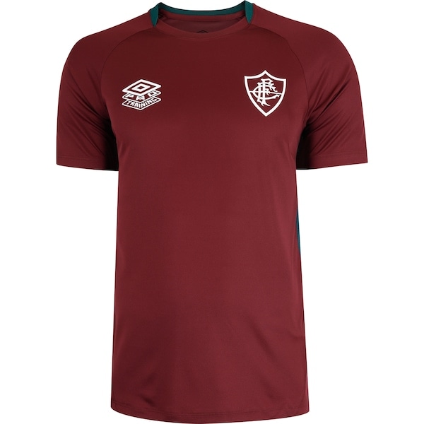 Imagem principal Camisa do Fluminense Treino 25/26 Umbro Masculina Umbro VINHO/VERDE