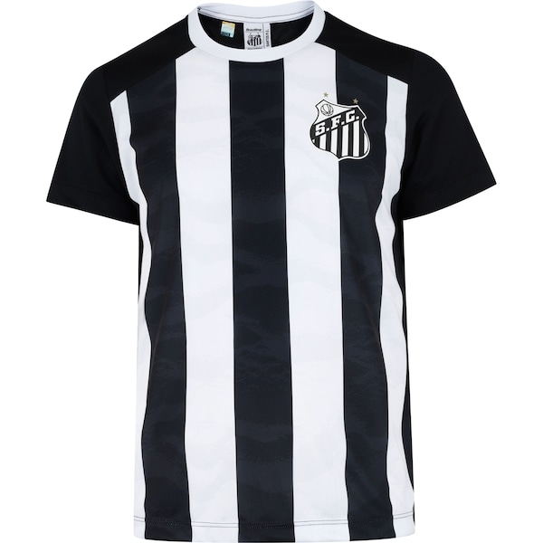 Imagem principal Camiseta do Santos Braziline Matriz Masculina braziline PRETO/BRANCO