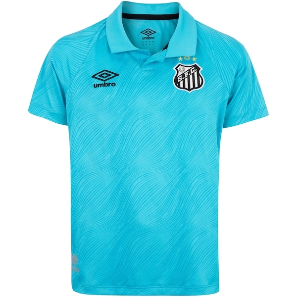 Imagem principal Camisa do Santos Especial Neymar Jr 2025 Torcedor Umbro Juvenil Umbro AZUL/PRETO