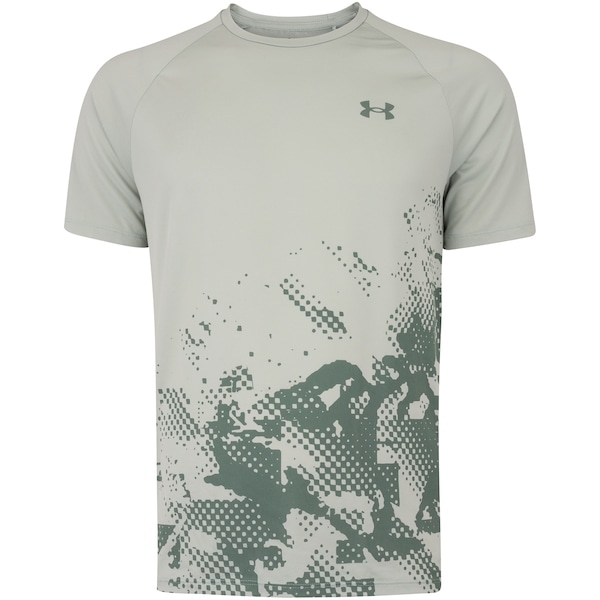 Imagem principal Camiseta Under Armour Tech Fade Masculina Under Armour VERDE/VERDE CLA