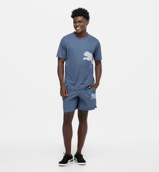 Imagem principal Camiseta Masculina Puma Manga Curta Tad Big Logo Puma AZUL CLARO