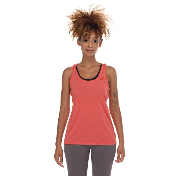 Imagem principal Camiseta Regata Feminina ASICS Libélula Recorte Nadador ASICS CORAL