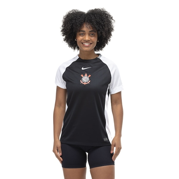 Imagem principal Camisa do Corinthians II 25 Torcedor Nike Feminina Nike PRETO