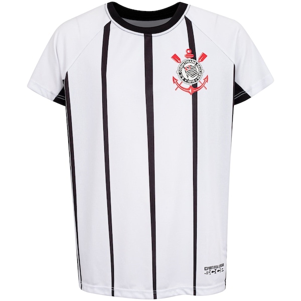 Imagem principal Camisa do Corinthians Coimbra Listrada Júnior Coimbra BRANCO