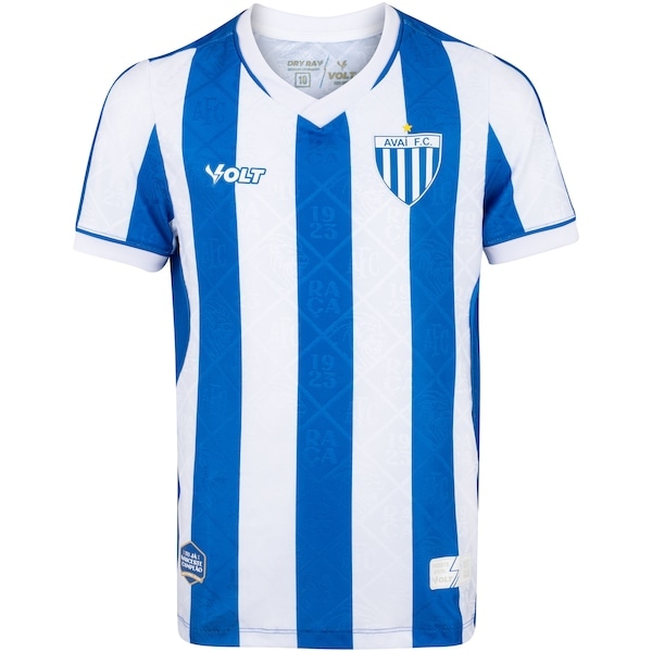 Imagem principal Camisa do Avaí I 25/26 Torcedor Volt Juvenil Volt AZUL
